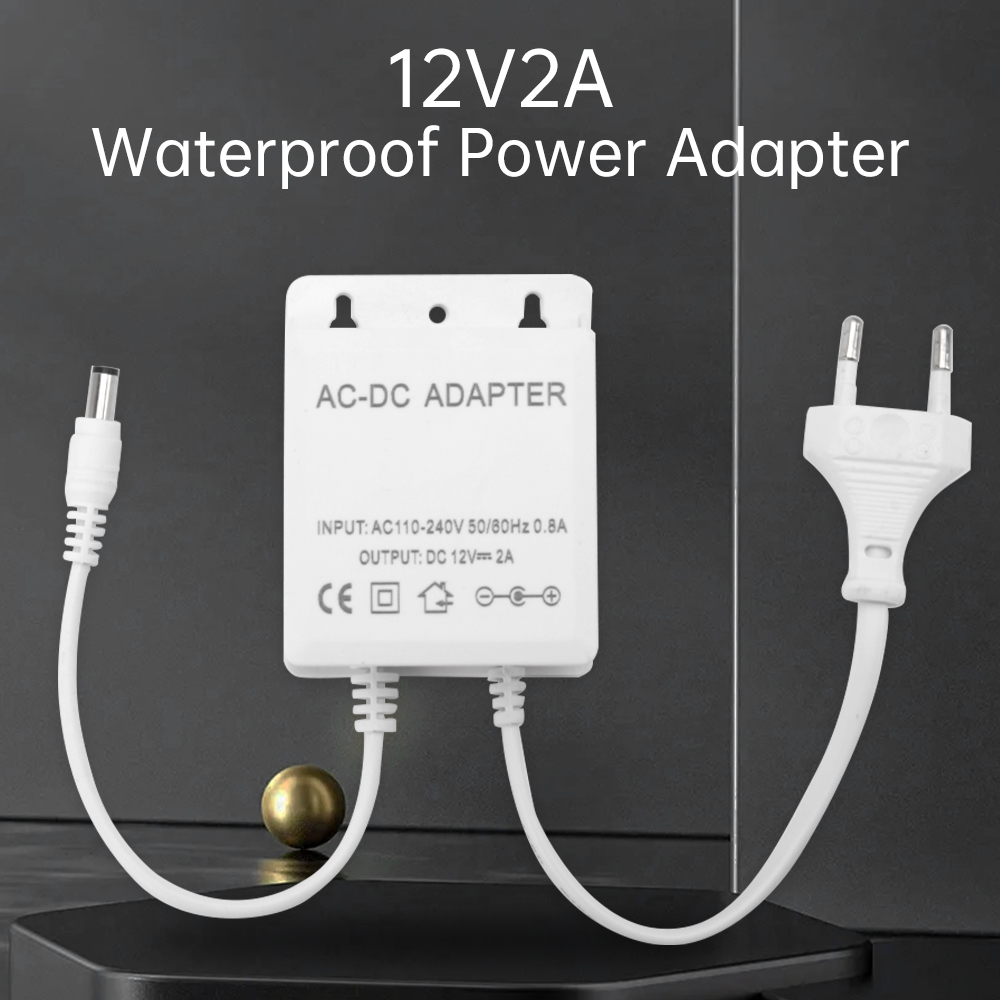 Outdoor Sport Camera - DC12V 2A EU Plug Adapter Beveiliging