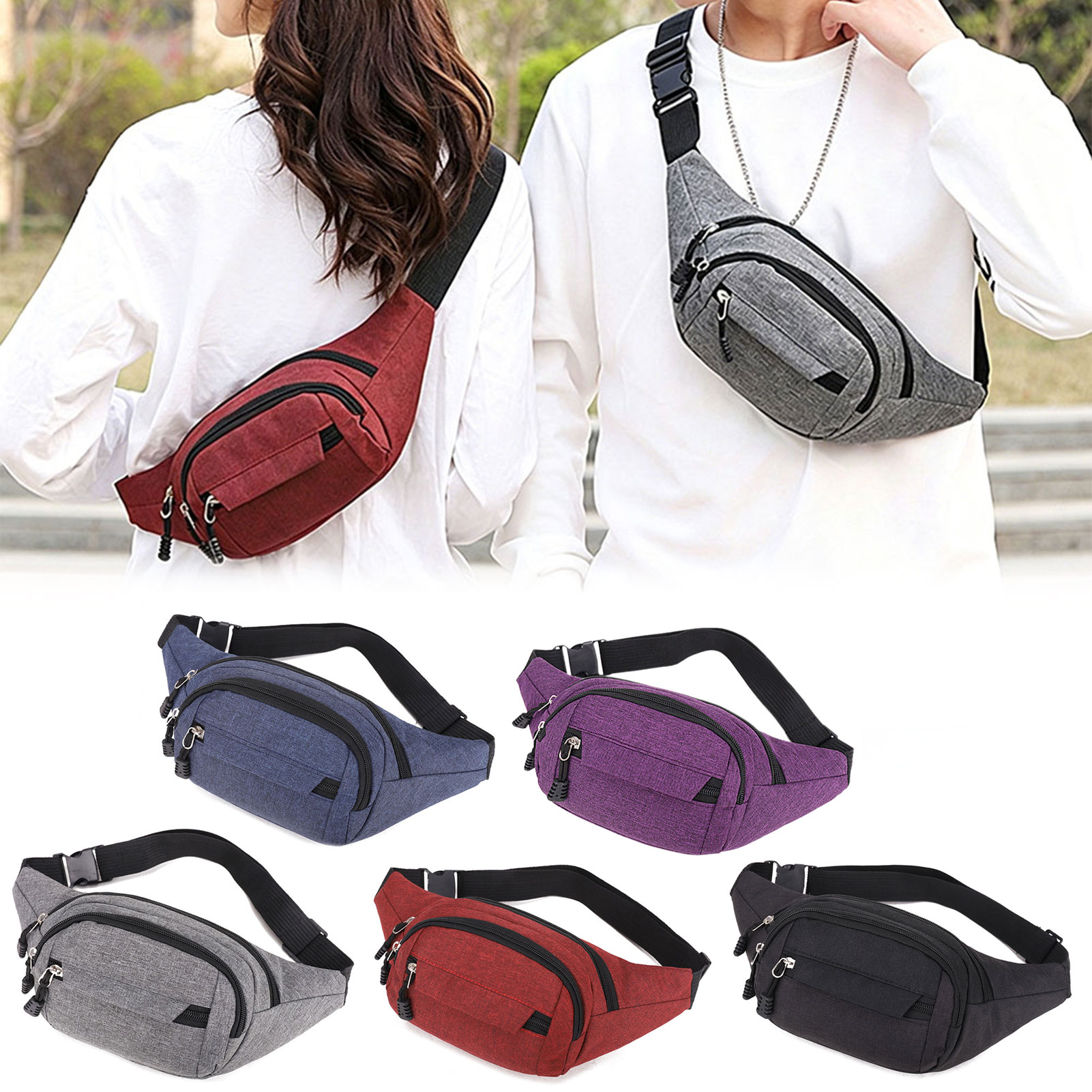 Outdoor Sport Bag - 1 stuk heuptas heren heuptasje dames
