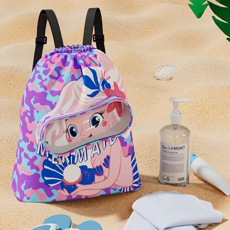 Outdoor Sport Bag - Draagbare zwemtas voor kinderen, waterdichte rugzak