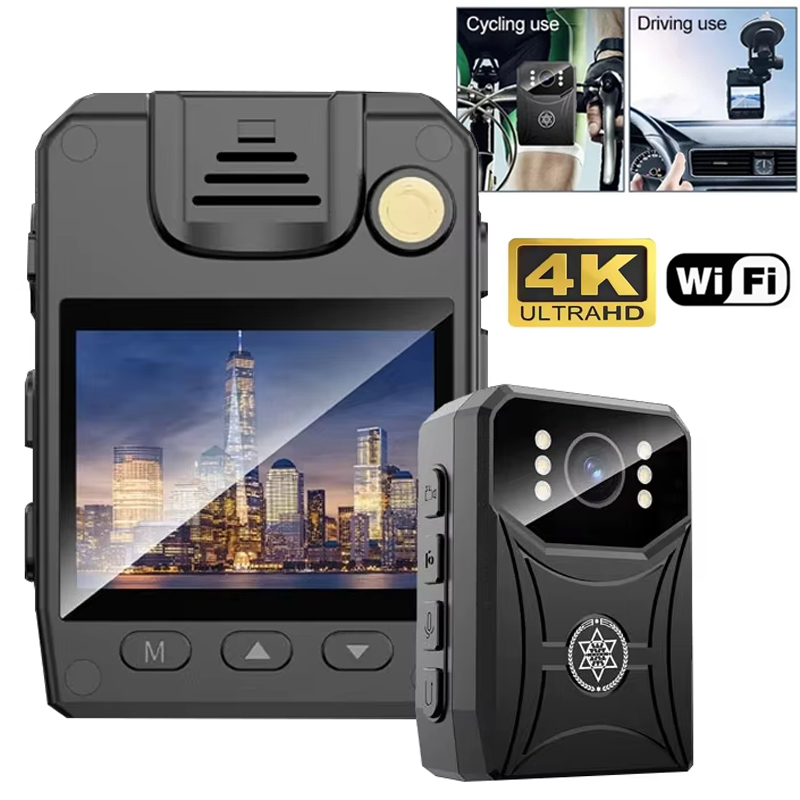 Outdoor Sport Camera - 4K Mini Politie Camera Outdoor Rechtshandhaving