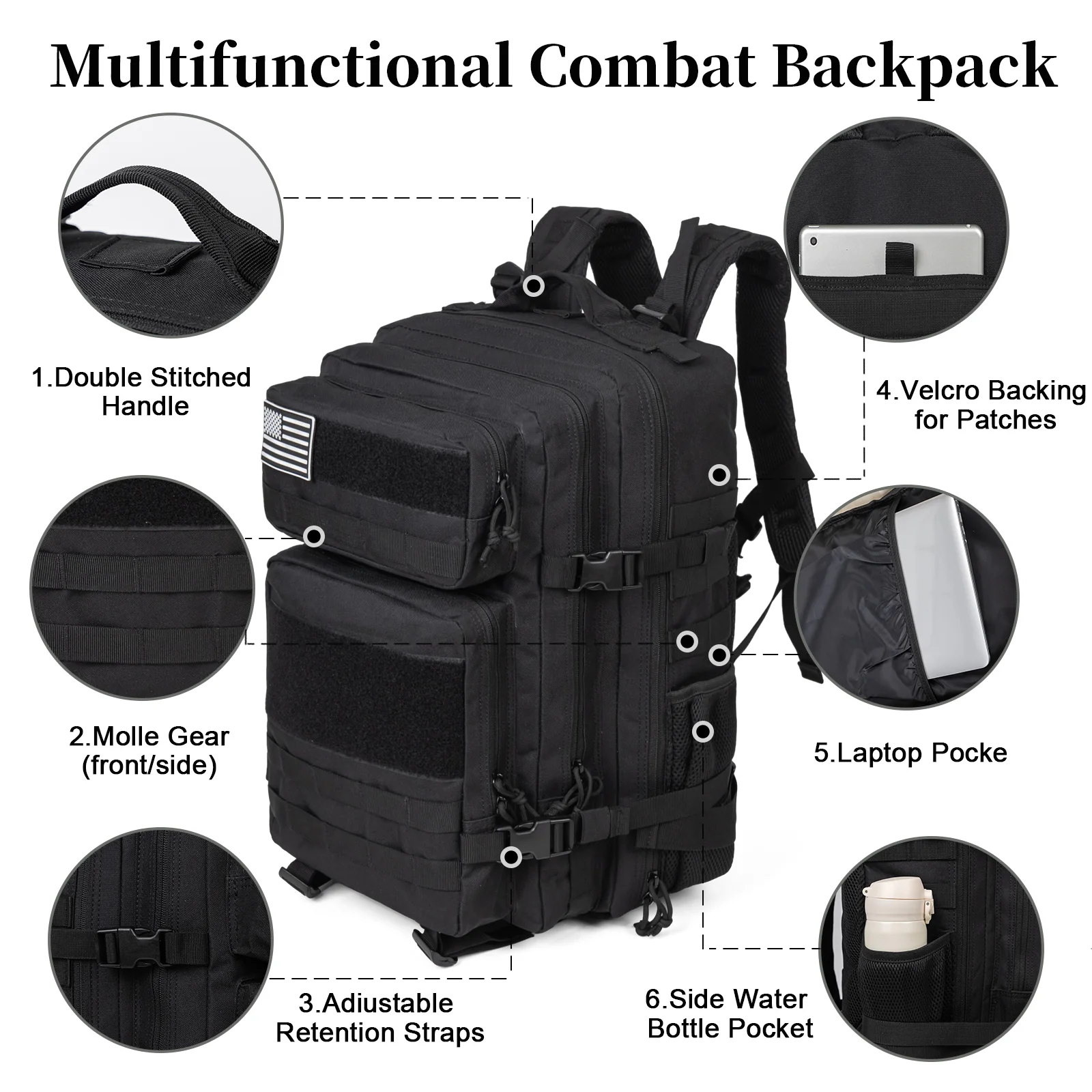 60L Militaire Tactische Rugzak - Outdoor Sport Bag recensie en prijs