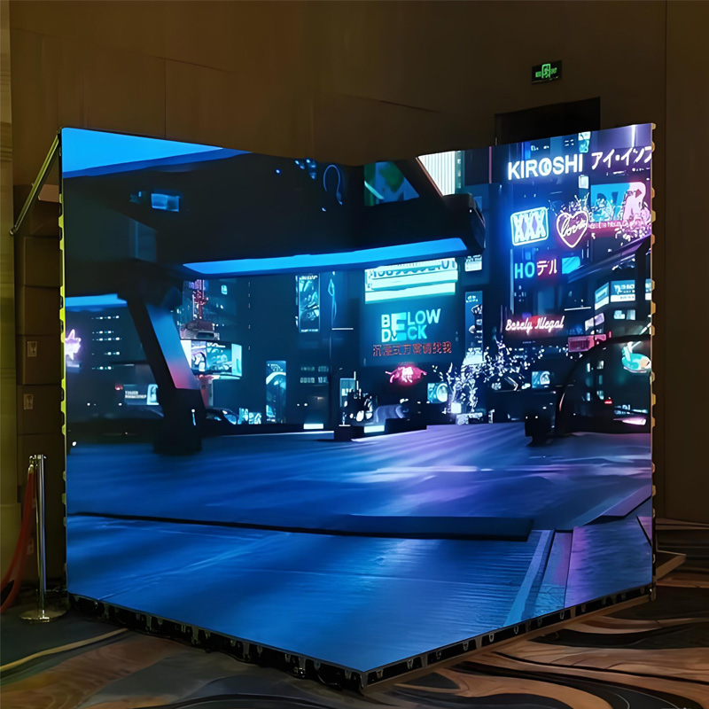 Outdoor reclame LED-scherm 3D  - Outdoor Sport Background recensie en prijs