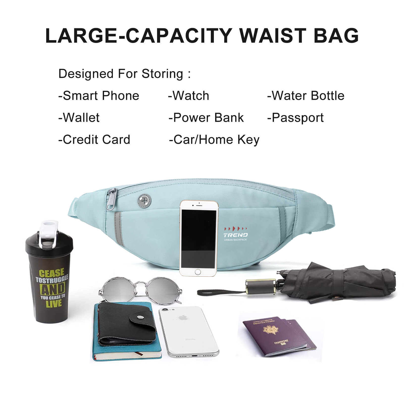 Waterdichte heuptas met ritsva - Outdoor Sport Bag recensie en prijs
