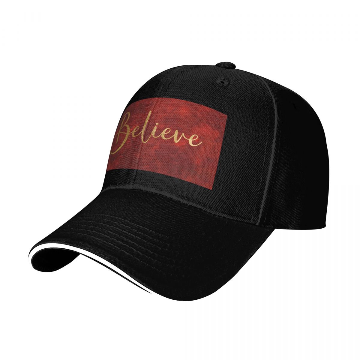 Believe Word Art in gouden let - Outdoor Sport Background recensie en prijs